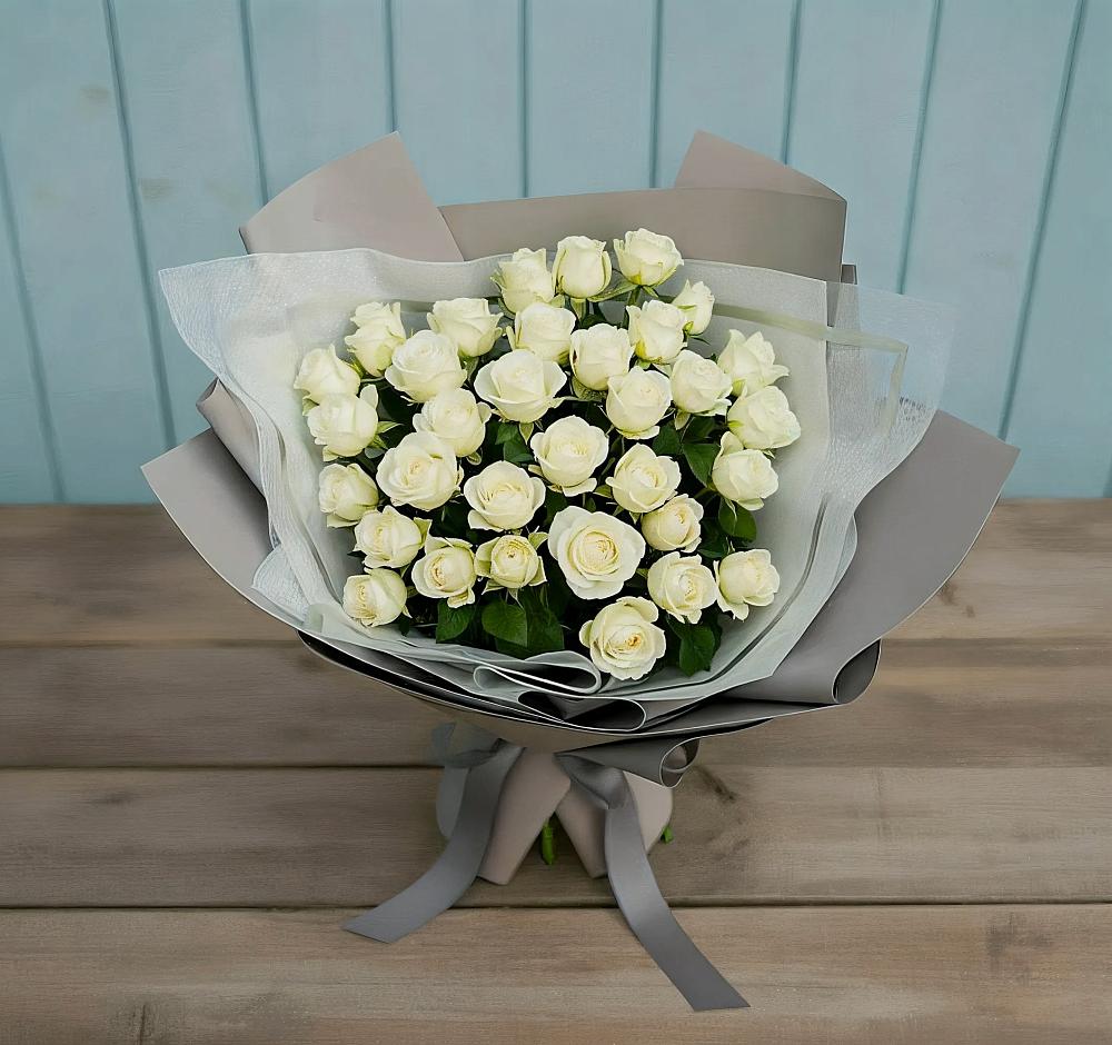 Букет Белоснежная нежность в Поныри