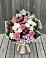 Букет цветов из: Альстромерии, Гвоздики, Розы и Хризантемы в Поныри