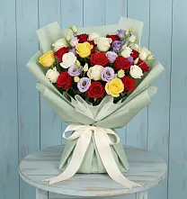 Букет цветов из:  Розы #REPLACE_PRED# Поныри