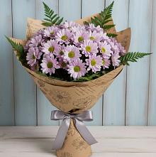 Букет цветов из:  Хризантемы #REPLACE_PRED# Поныри