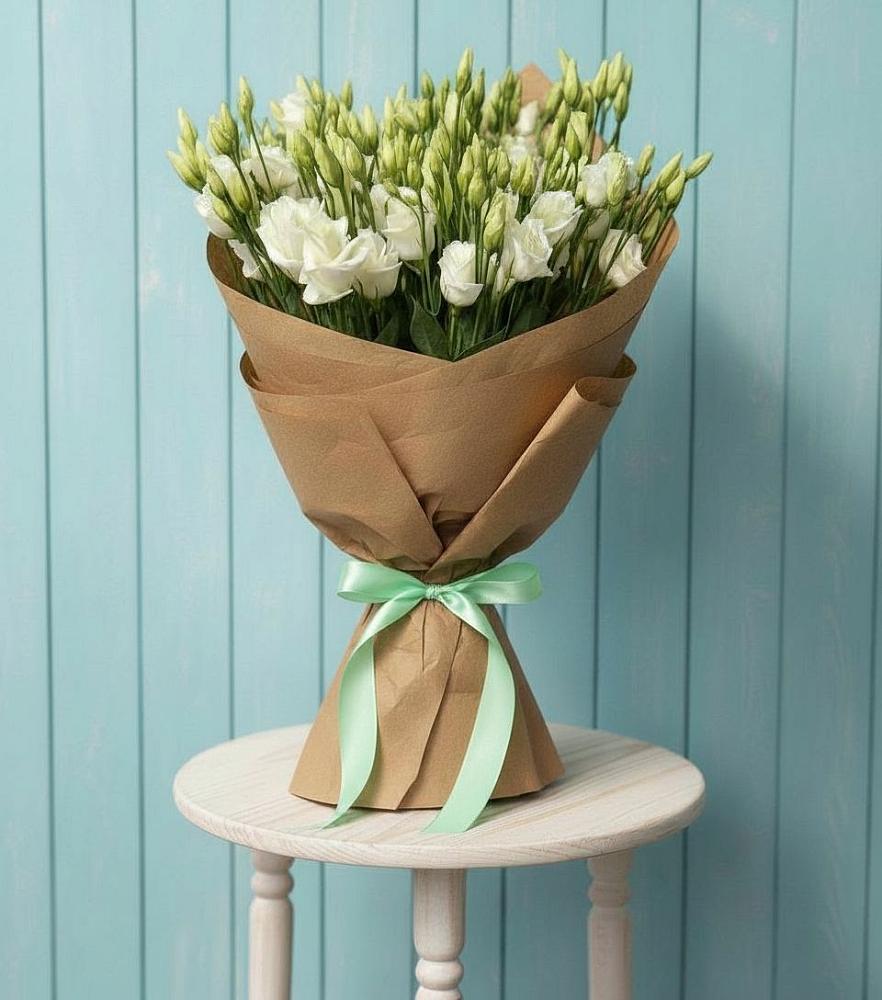 Букет цветов из: Лизиантусы в Поныри