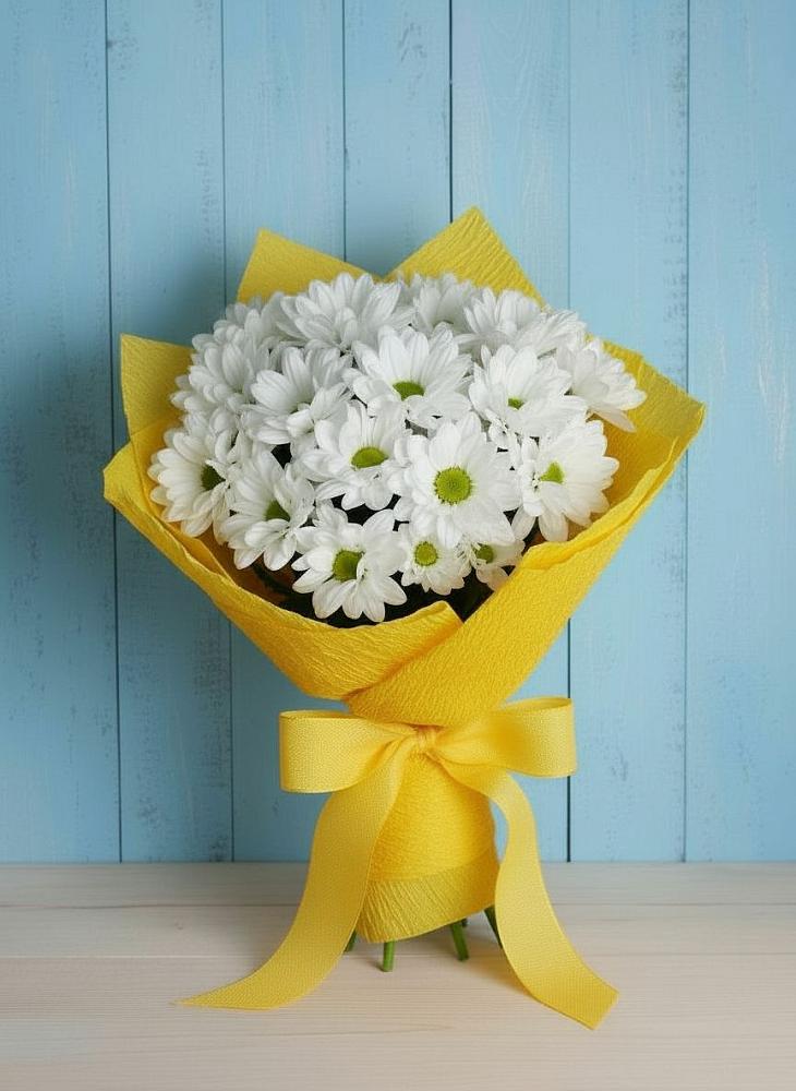 Букет цветов из: Хризантемы в Поныри