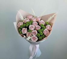 Букет цветов из:  Розы и Хризантемы #REPLACE_PRED# Поныри