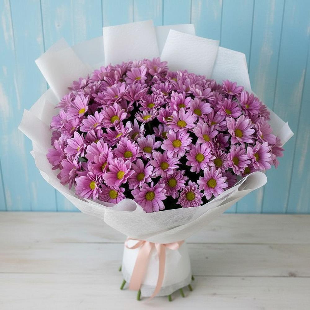 Букет цветов из: Хризантемы в Поныри
