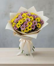 Букет цветов из:  Хризантемы #REPLACE_PRED# Поныри