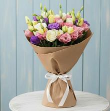 Букет цветов из:  Лизиантусы #REPLACE_PRED# Поныри